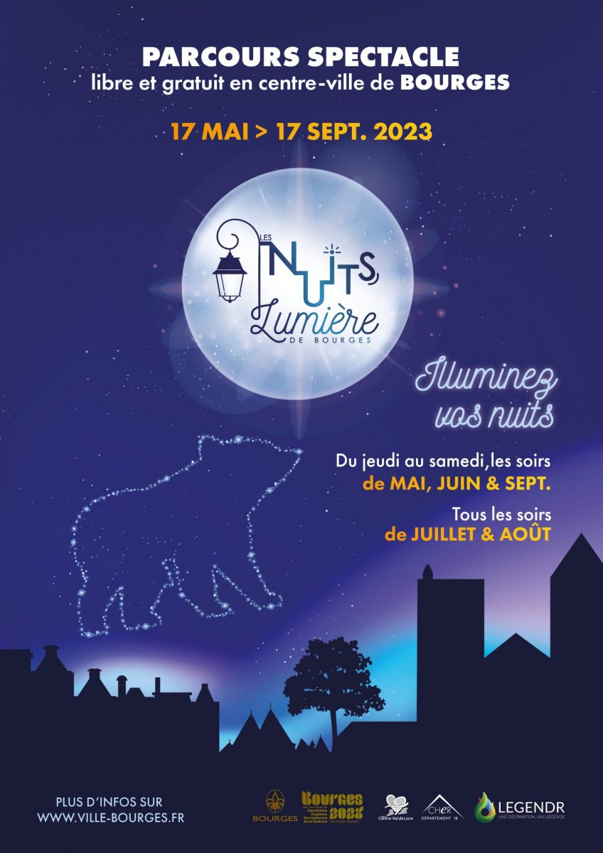 Les Nuits Lumière - Bourges Berry Tourisme